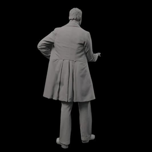 132s-0122 Elegant 1900’s Male Figure