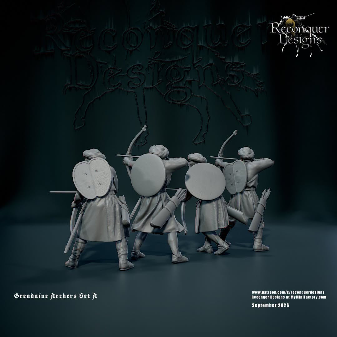 REM0216 14th century Grenadine Archers set A