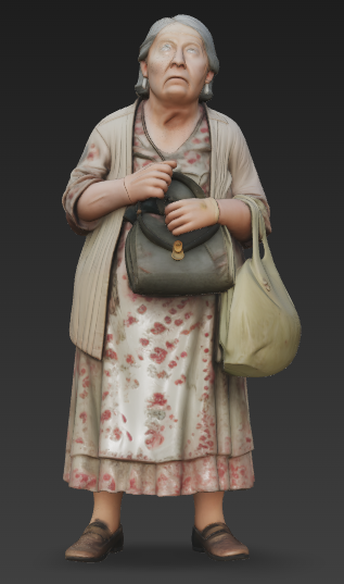 MM314 1970s Street Folks 2-Grandma