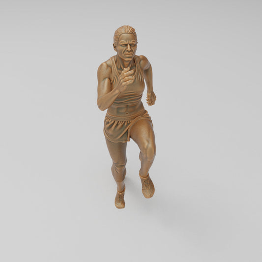 MM4214 Young Lady Sprinting