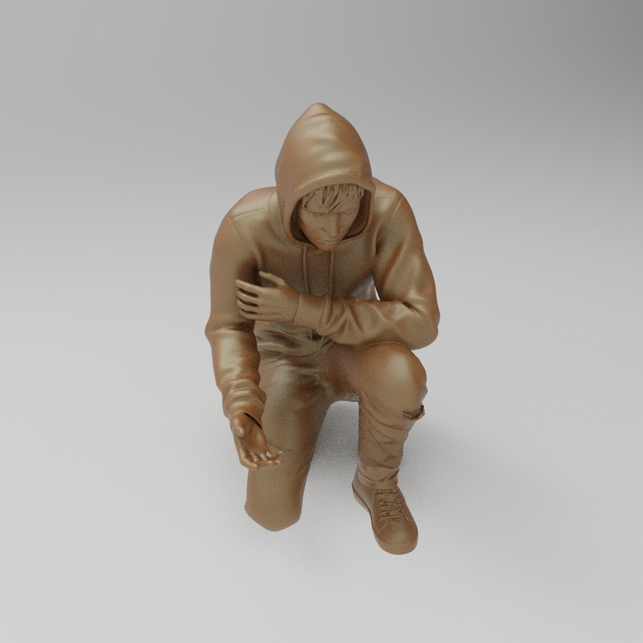 MM4385 Homeless man