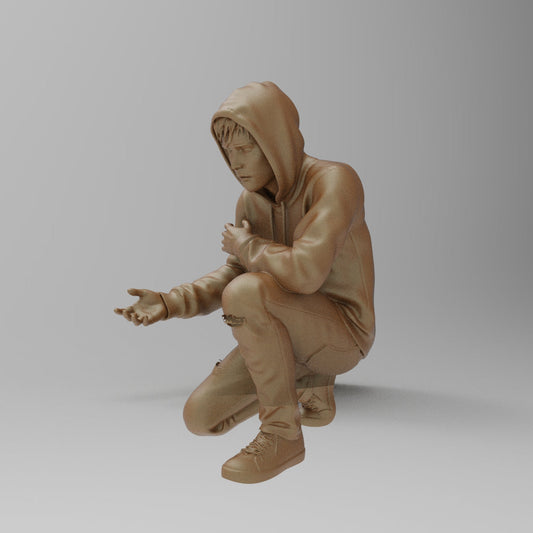 MM4385 Homeless man