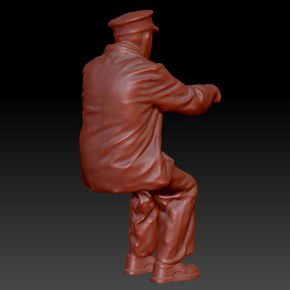 DSP295 Male Steam Engine Driver