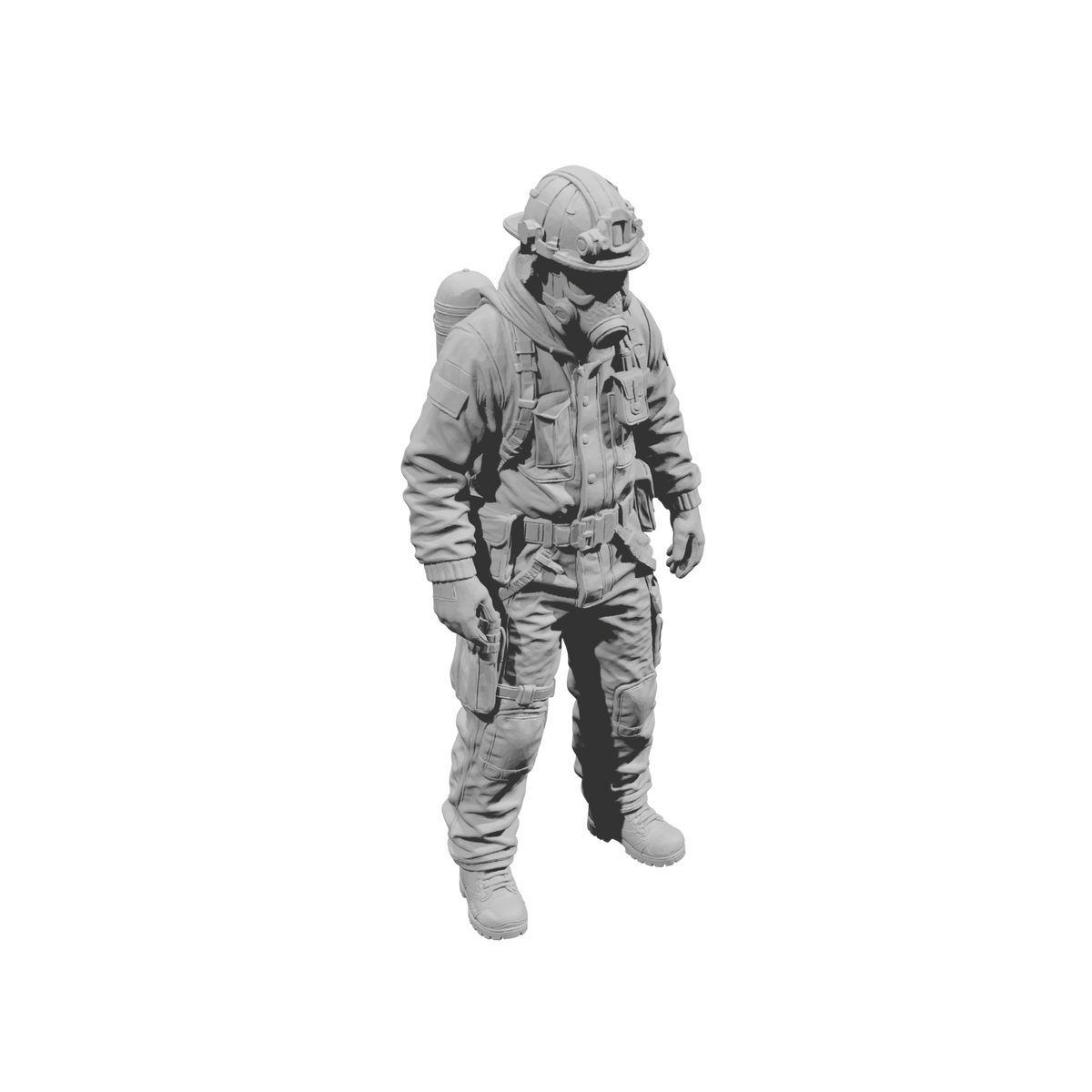 MM2194 Hazmat Materials Crew-26 Heavy Responder with Oxygen Tanks