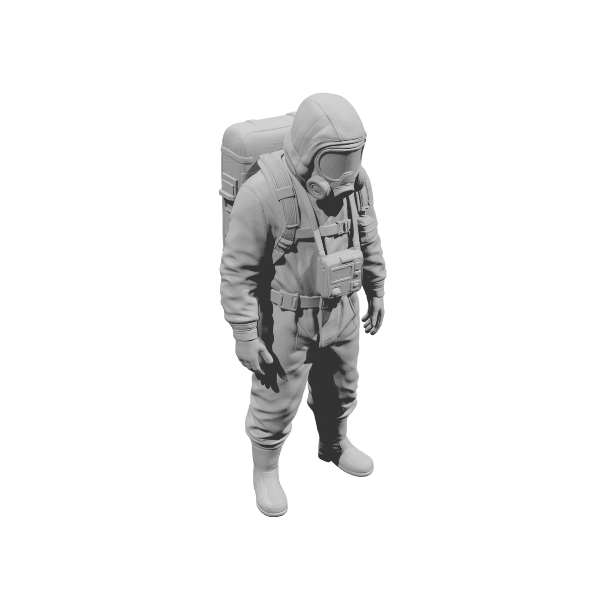 MM2174 Hazmat Materials Crew-5 Standing Figure with Chest Monitor
