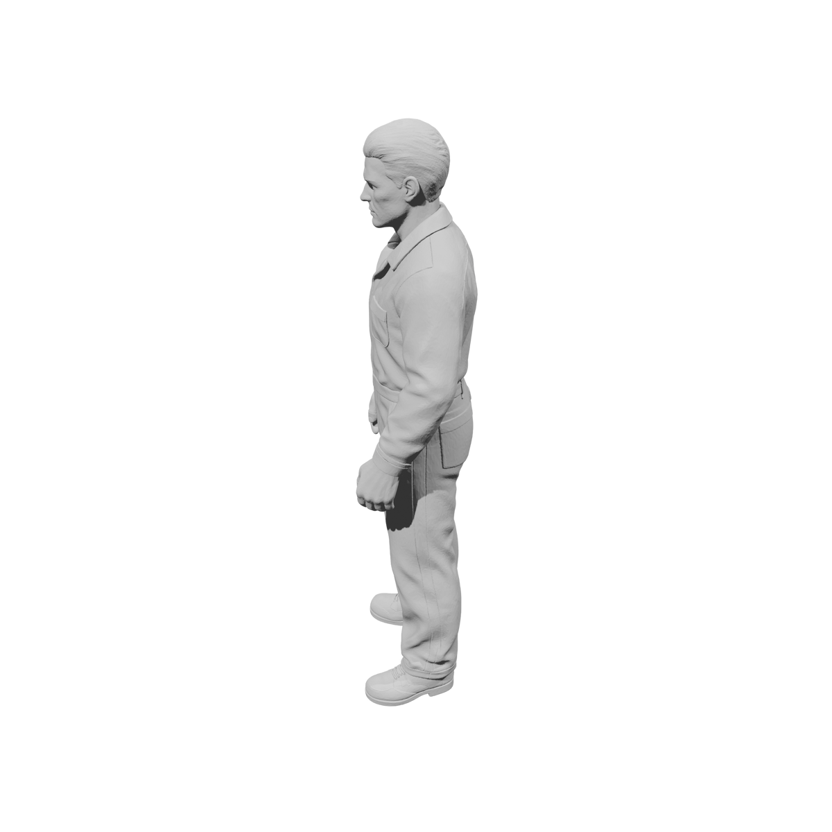 MM2211 Heavy Equipment Mechanic-15 Standing Operator in Boiler Suit