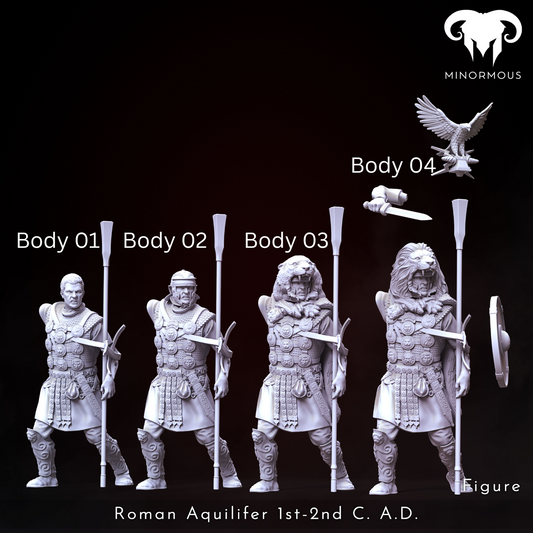 MIN109_ Roman Aquilifer 1st-2nd C. A.C. The Last Stand!