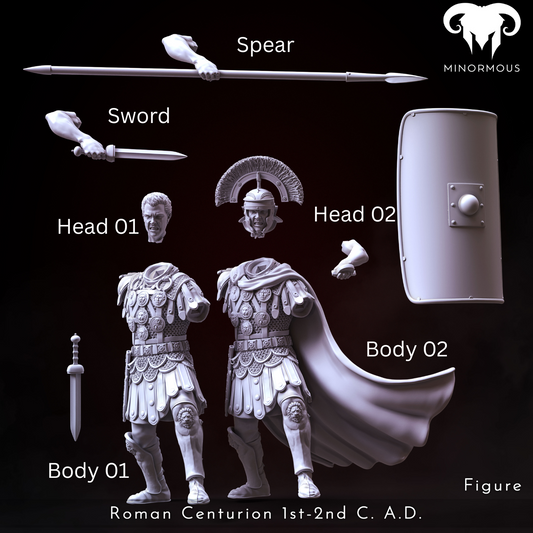 MIN110_ Roman Centurion 1st-2nd C. A.C. Spear of Rome!