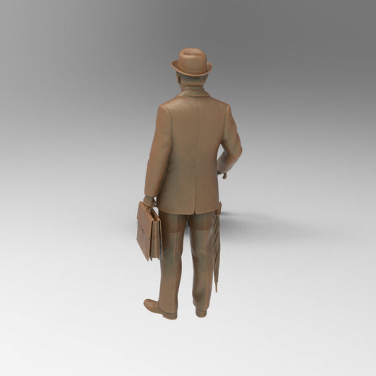 MM4367 Male in Bowler Hat