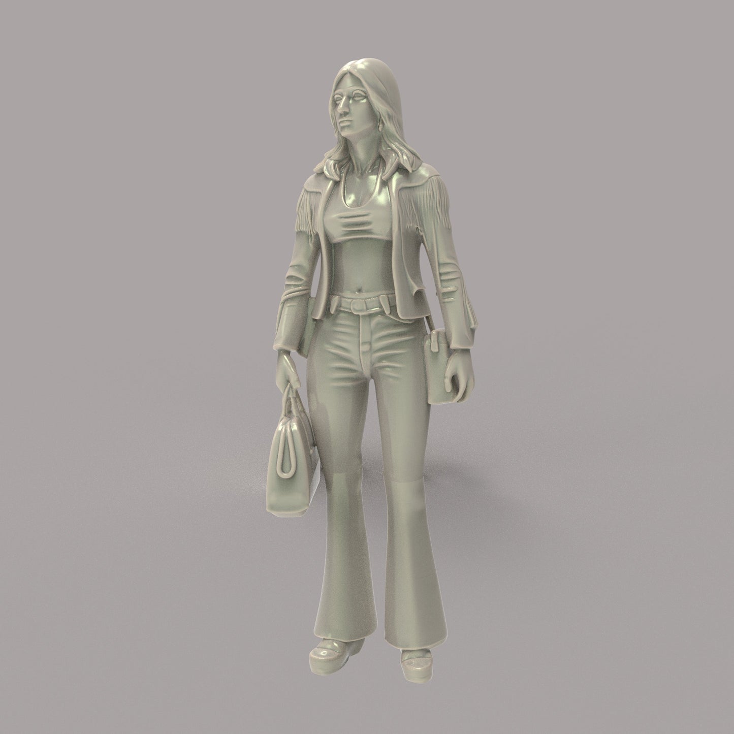 MM4388 1970 Female with Bags