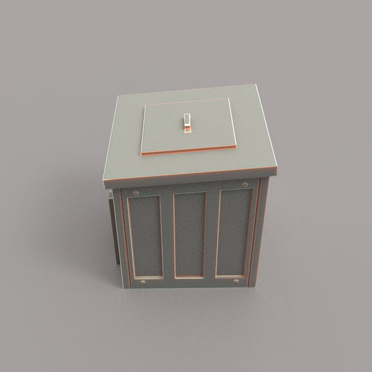 PJD011 Model Railway - 2 x Small coal bunker