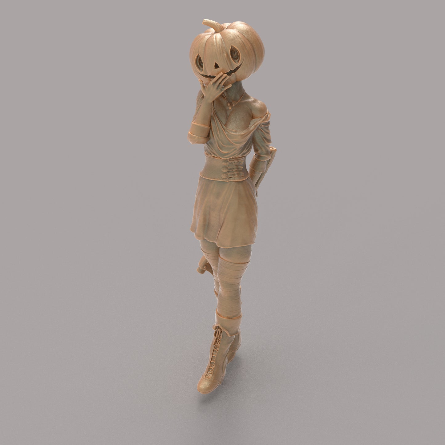 MM1365 Pumpkin Lady