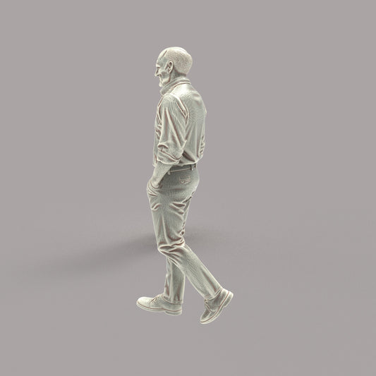 MM4184 Office Male Walking