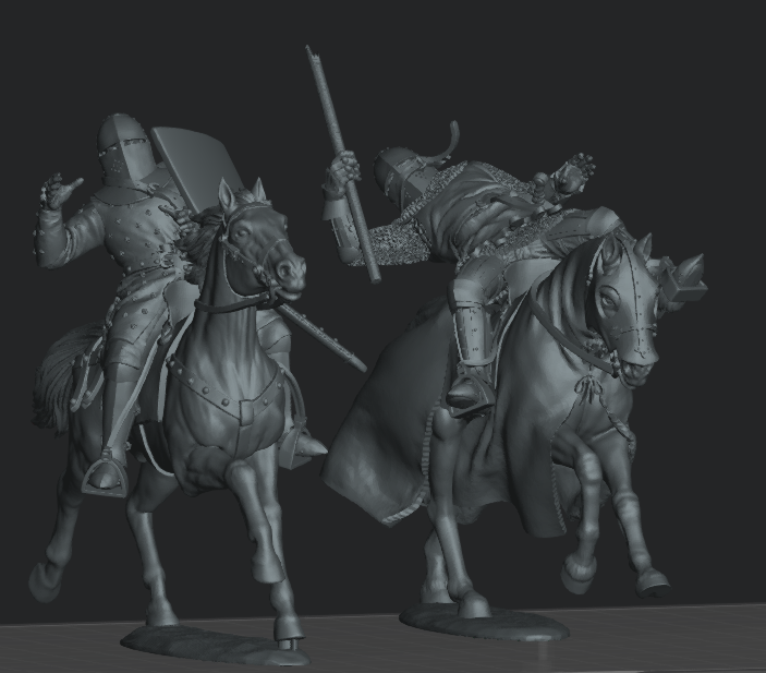 REM0206 14th century knights Set C