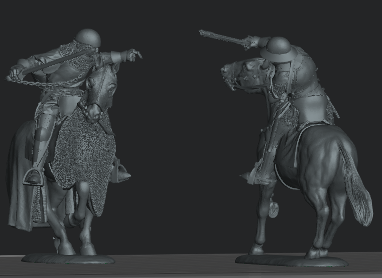 REM0207 14th century knights Set D