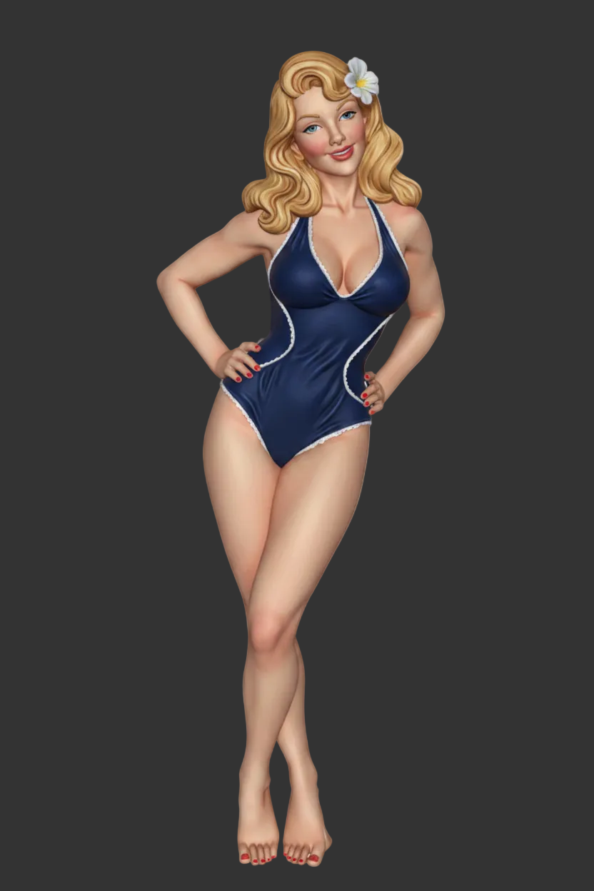 MM0247 Beach Woman-2