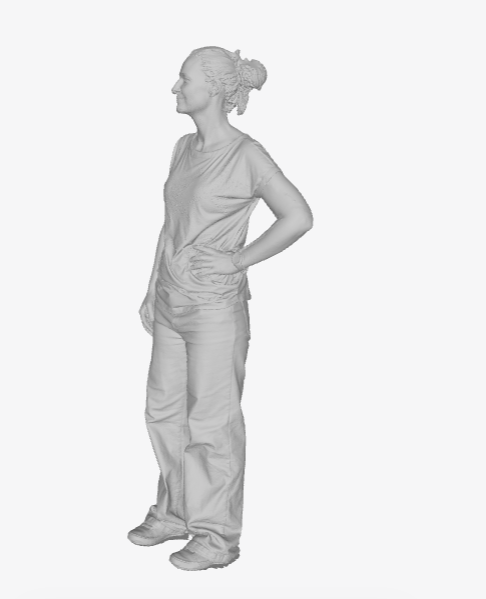 SCA013 Lady with hand on hip