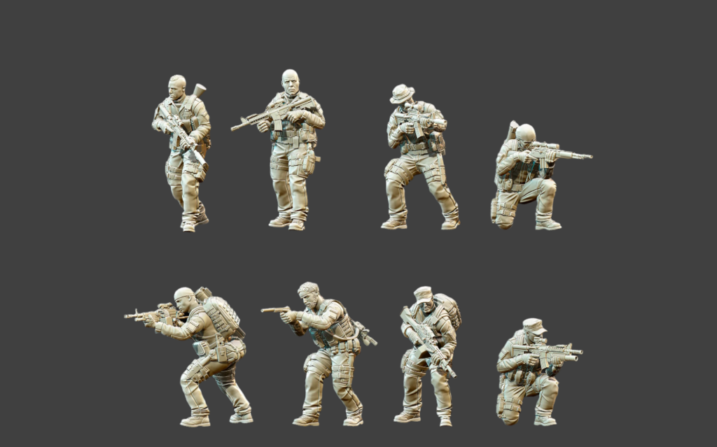 BHG024 Navy Seals Jungle Ops Full Set Figure