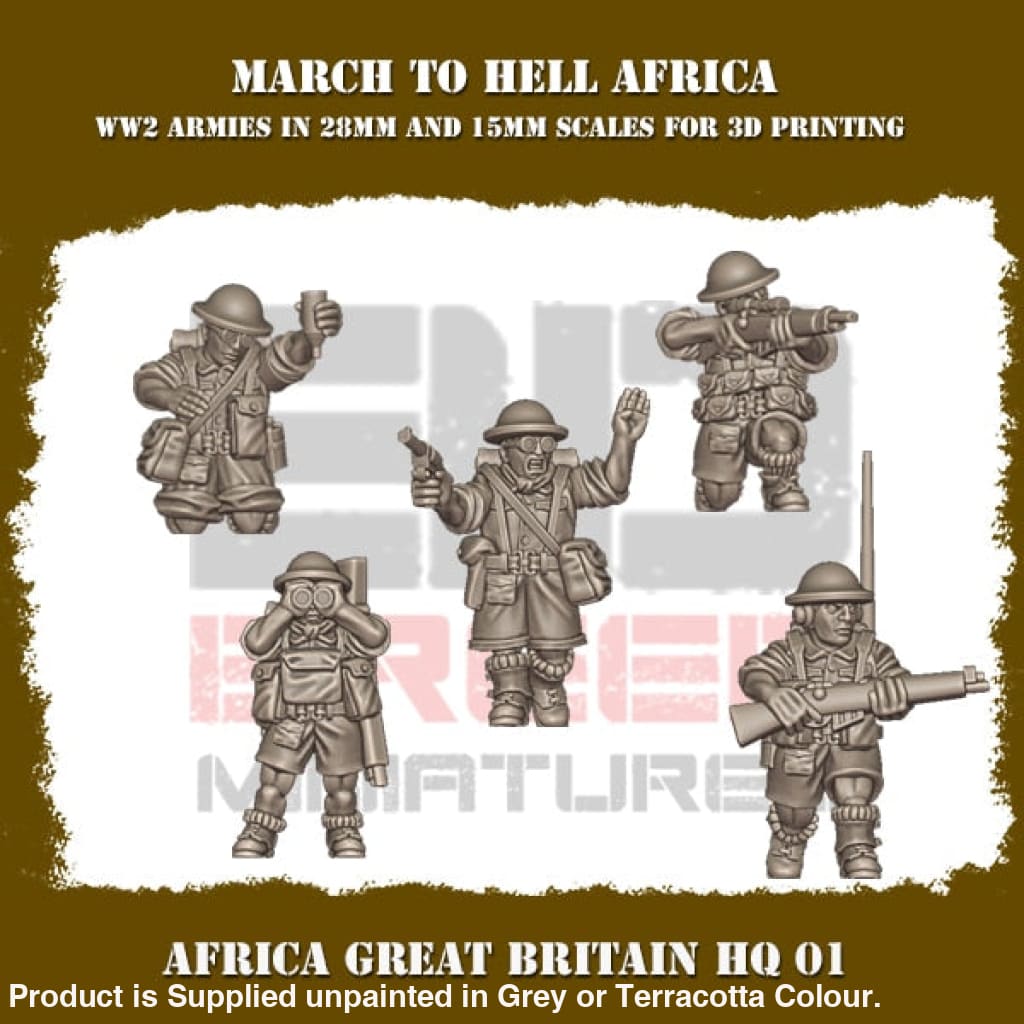 British Army Africa HQ 01 Figure