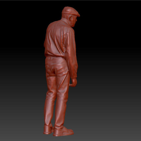 Dsp209 Older Male Driver Figure