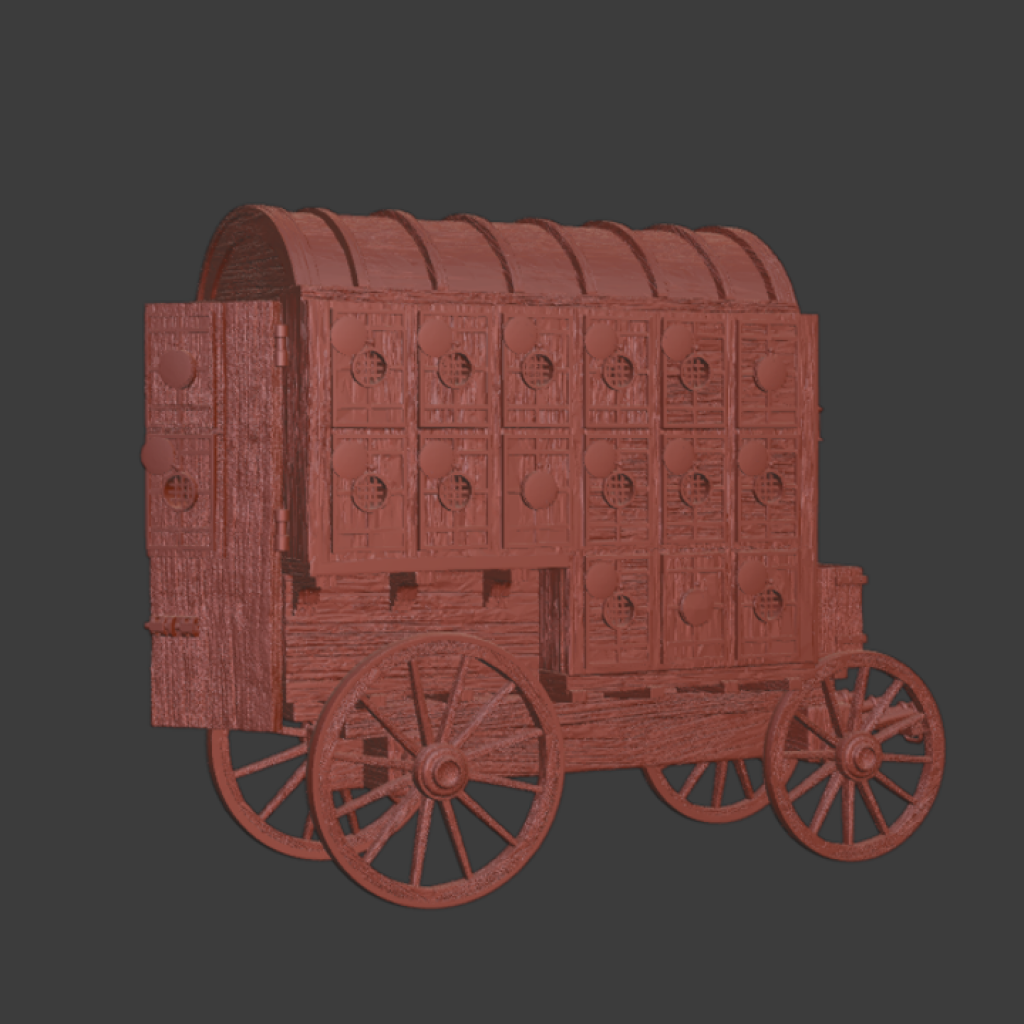 NCM024 Medieval Fortified Wagon Medieval