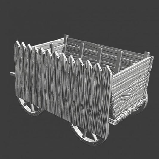 NCM146 Medieval war wagon - version 2 Medieval