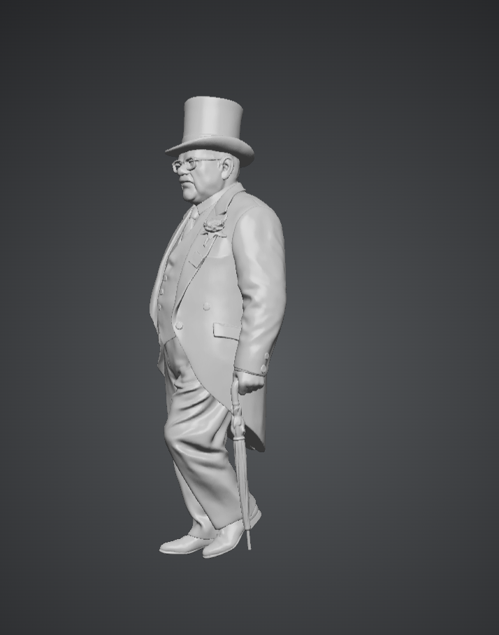 DG056 Gentleman in tuxedo