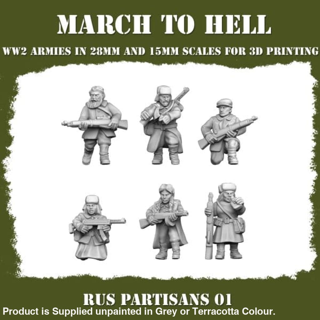 Red Army Partisans 01 Figure