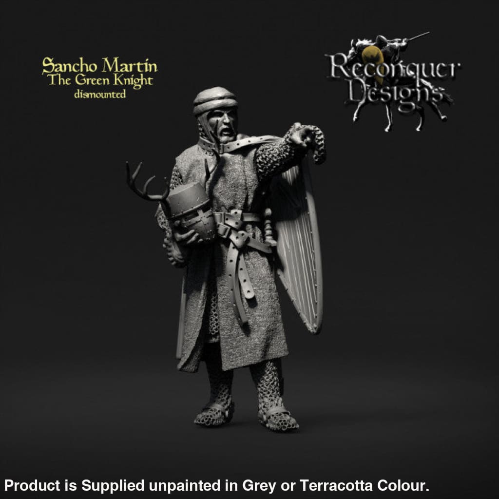 REM0104 Sancho Martin The - historical - Green Knight Dismounted Medieval