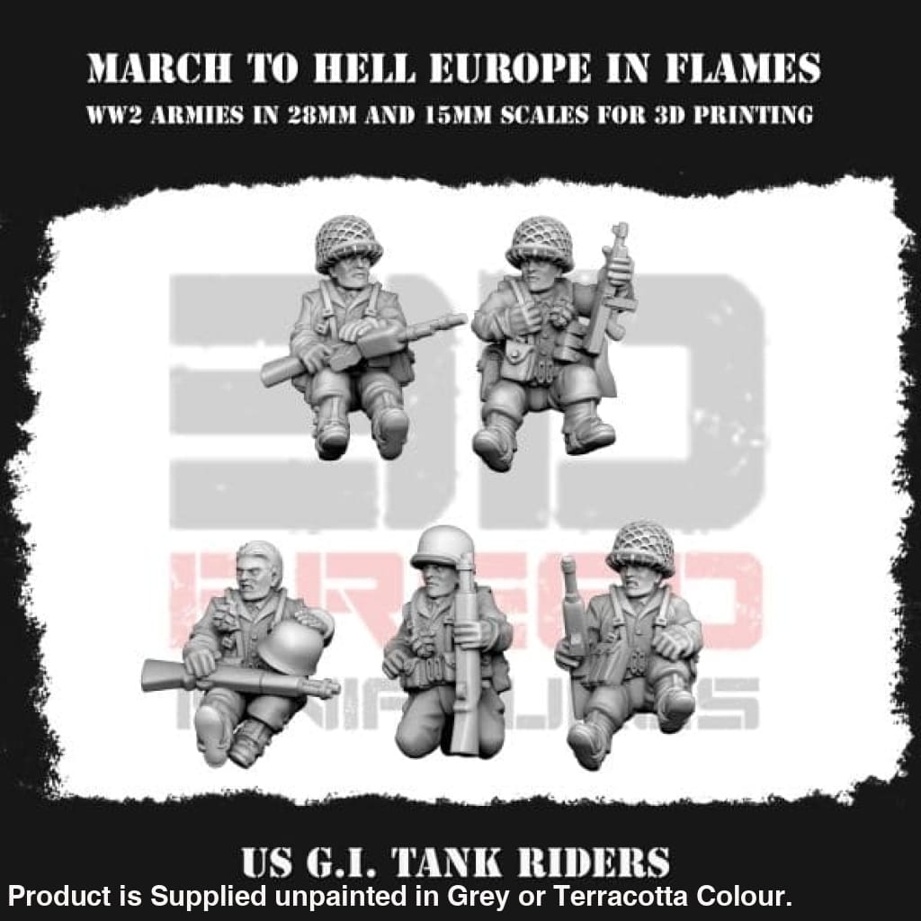 Us Tank Riders Figure