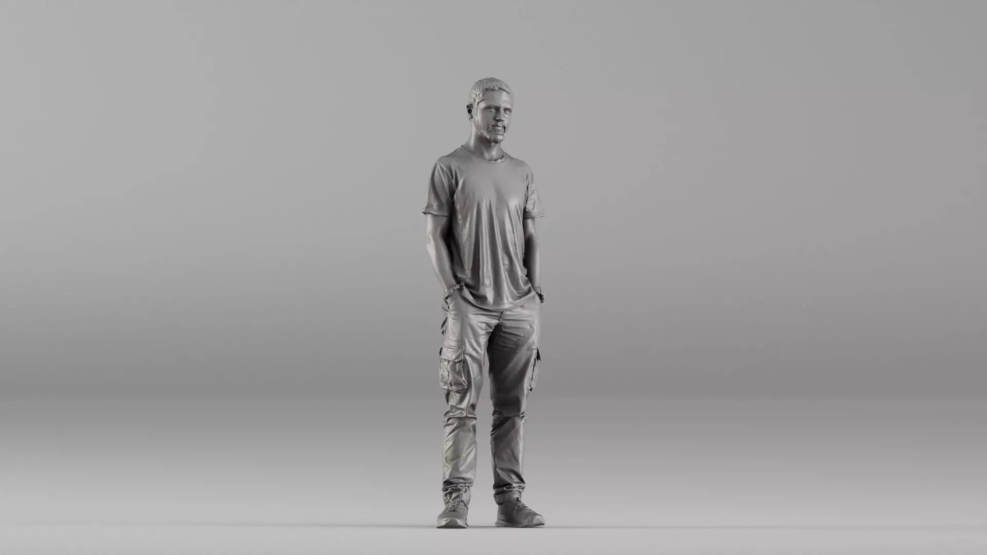 MM1346 Casual Male Hands in Pockets