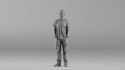 MM1346 Casual Male Hands in Pockets