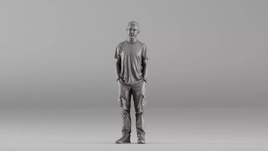 MM1346 Casual Male Hands in Pockets