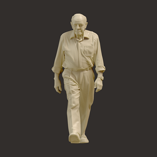 MM4252 Old Gentleman Walking