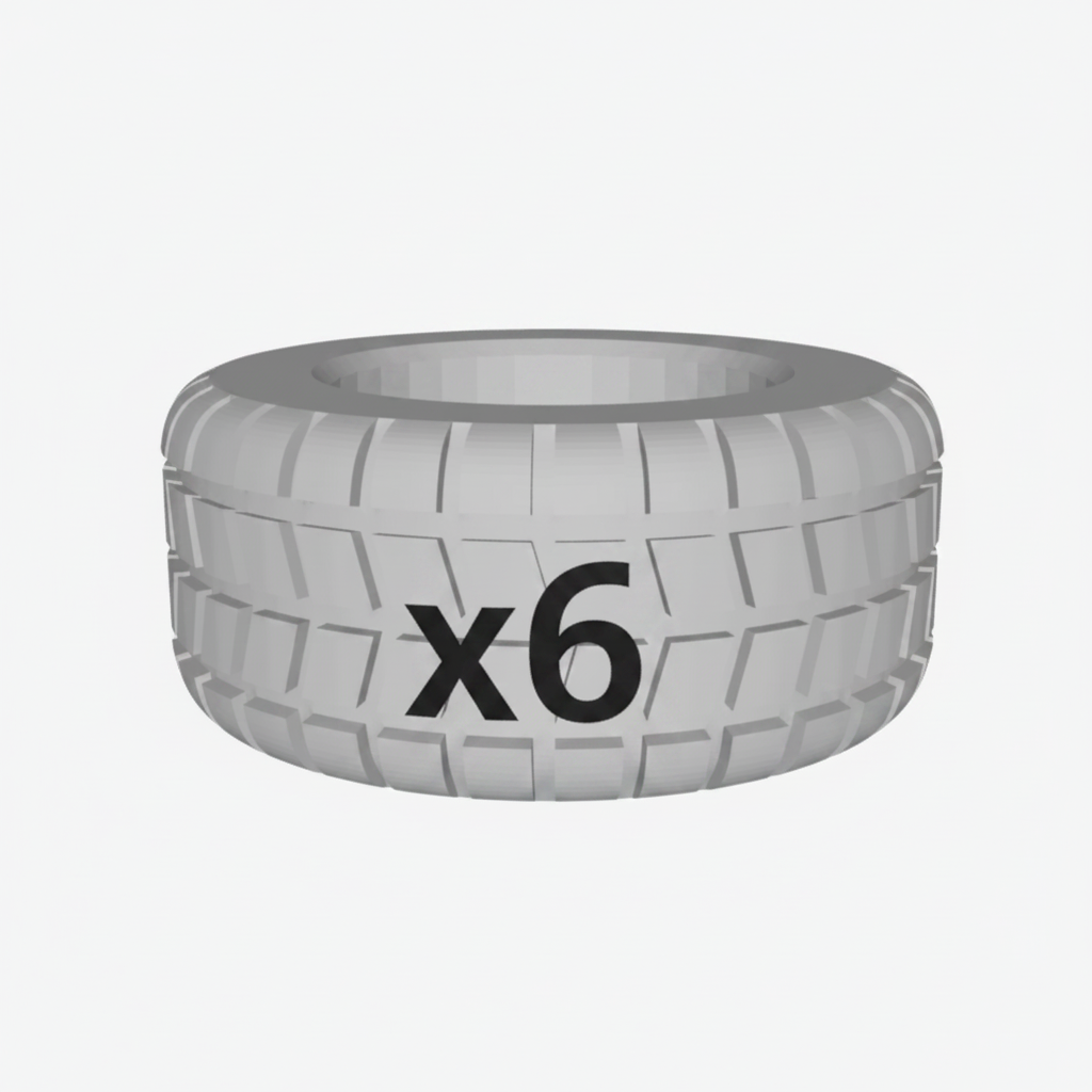 ACC022 Wheels x6