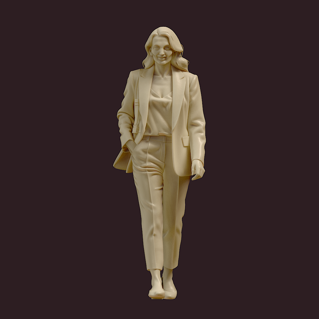 MM4190 Female Office Worker