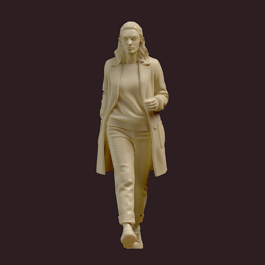 MM4276 Female Office Working Walking