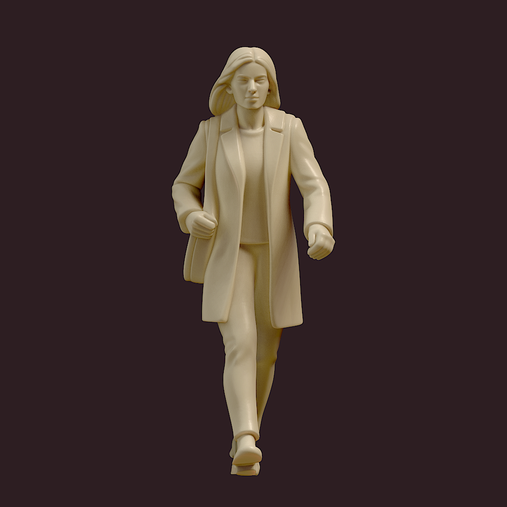 MM4169 Female Walking Fast