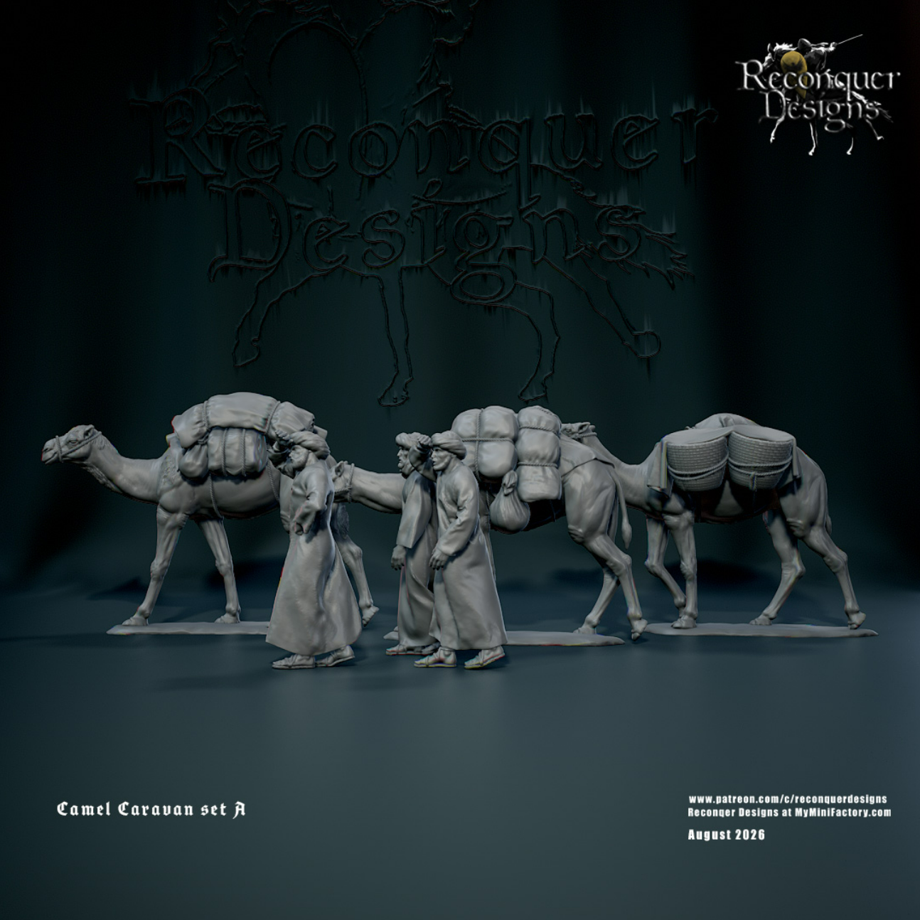 REM0214 Camel caravan