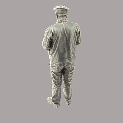 132s-0002 Train Driver/Steam Engine Mechanic Figure