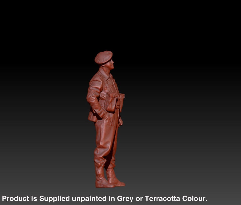 S3Ds0010 Ww2 Soldier Standing Figure
