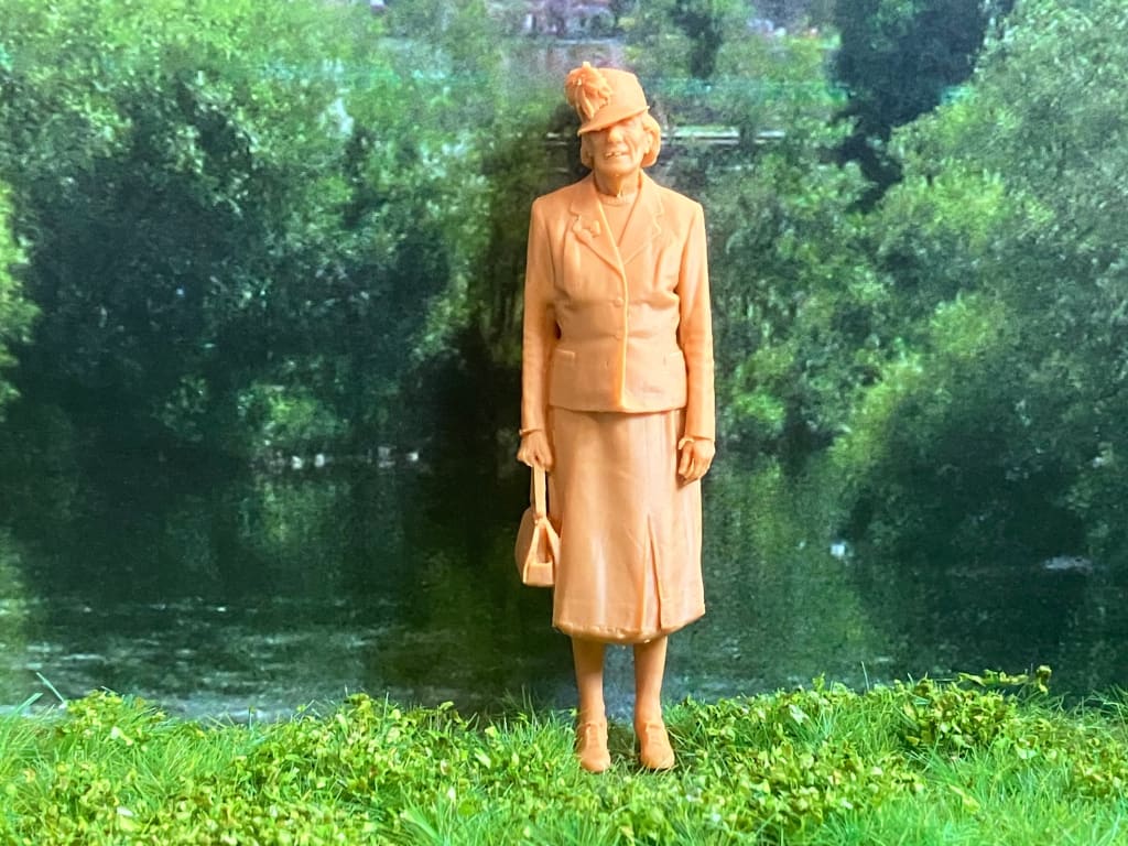 S3Ds0030 Female Oap Ww2 Era Figure