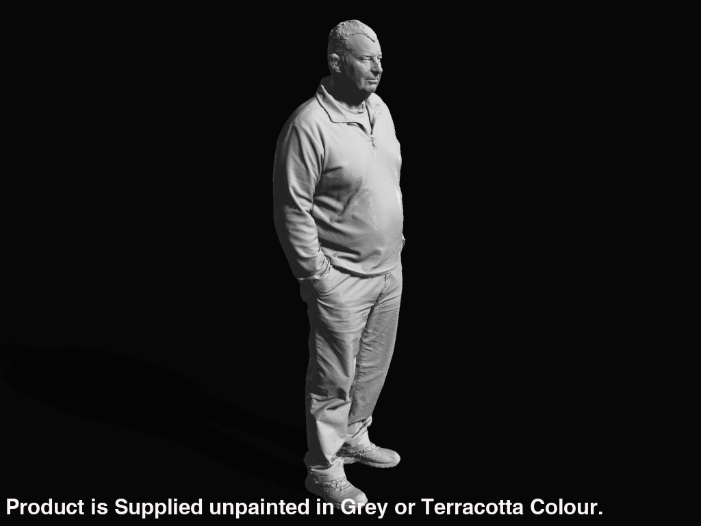 S3Ds0033 Mike Contemplating Figure