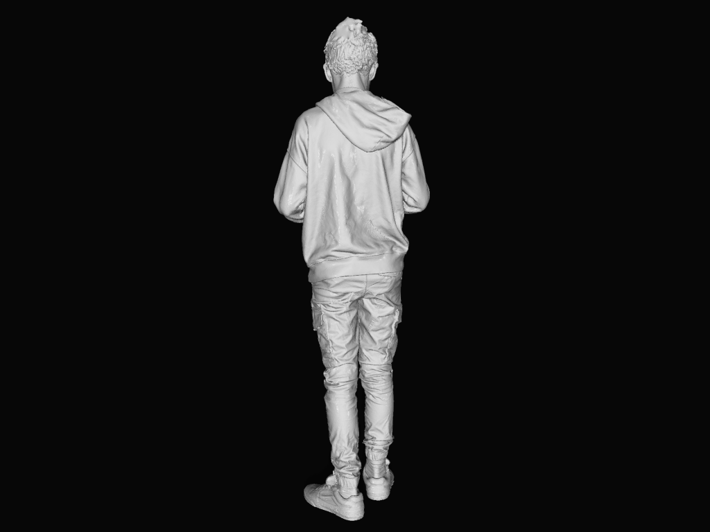 S3Ds0034 Young Lad Trainspotting Figure