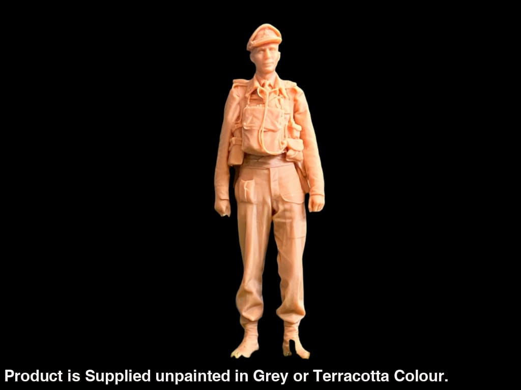 S3Ds0046 Ww2 Army Officer Figure