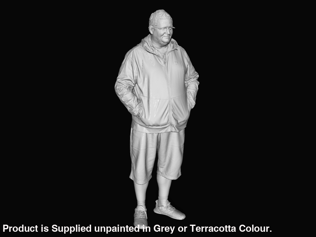 S3Ds0049 Sporty Male Figure