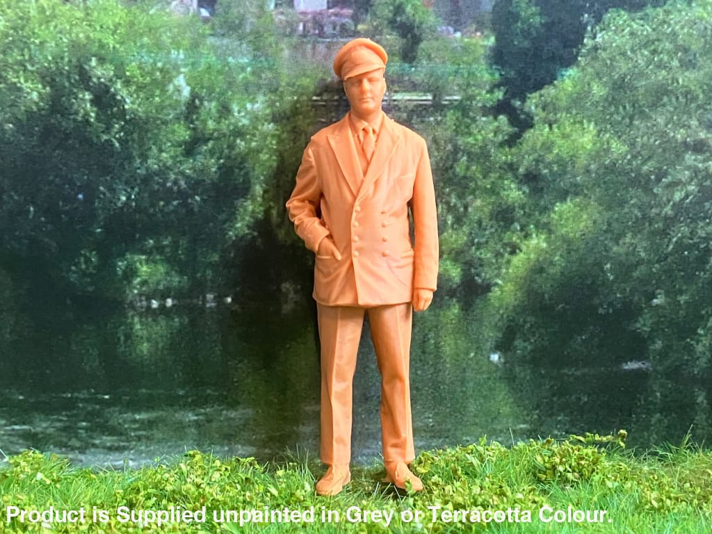 S3Ds0059 Ww2 Customs Officer Figure