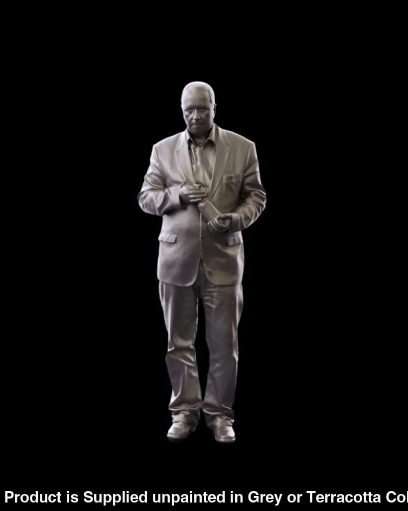 S3Ds0094 Male With Wine Bottle Figure