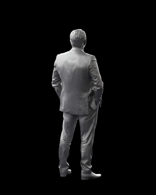 S3Ds0097 Male Wearing Suit Figure