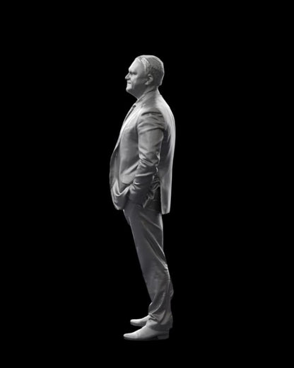 S3Ds0097 Male Wearing Suit Figure
